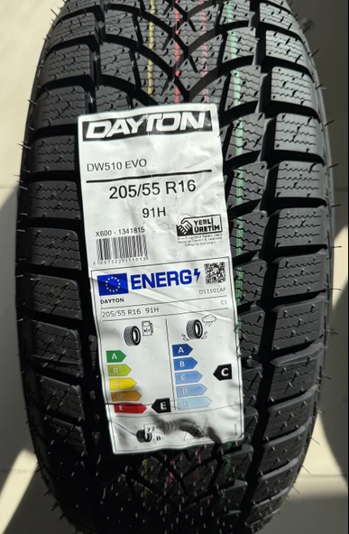 DAYTON / 205/55R16 (DW510 EVO) 2024 KIŞ LASTİĞİ ürün görseli