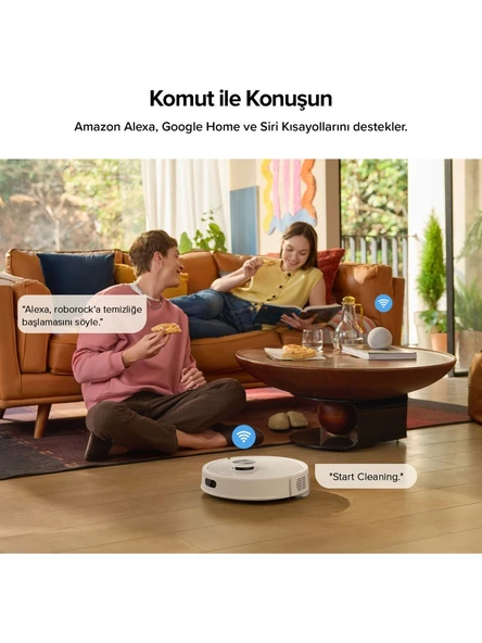 Roborock Vacuum Q8 Robot Süpürge Beyaz - 6