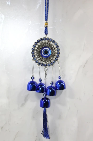 Metal Nazar Boncuğu Çan Model 14 ürün görseli