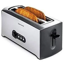 GoldMaster Rosty Xxl Inox Geniş Ekmek Hazneli 7 Seviyeli Buz Çözme Özellikli Ekmek Kızartma Makinesi - 1