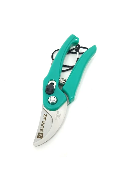 Profesyonel Budama Makası 19 cm Paslanmaz Çelik Bıçaklı Bahçe Makası Ergonomik Kaymaz Saplı Çiçek, Bitki ve Dal Budama için Uygun