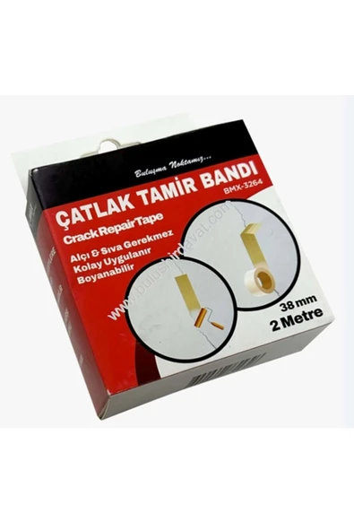 KANDİLLER ÇATLAK TAMİR BANDI 38MM 2METRE