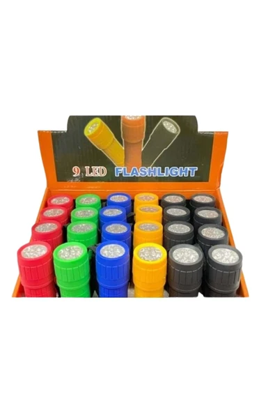 KANDİLLER REAL 9LED SUPER FLASHLIGHT EL FENERİ