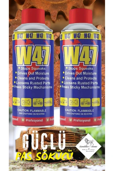 KANDİLLER W47 Çok Amaçlı Pas Sökücü 200 Ml - 2
