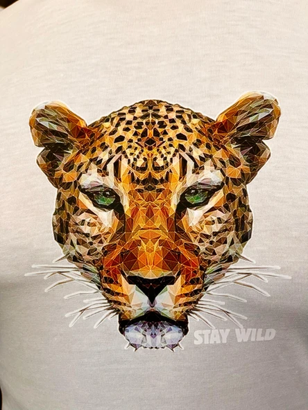 ASK-COTTON PENYE UNİSEX KAPLAN DESENLİ - Resim 2