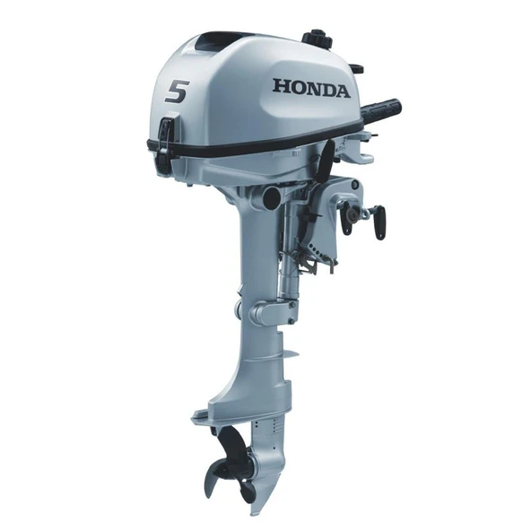 Honda BF 5 HP Kısa Şaft İpli Manuel Benzinli Deniz Motoru ürün görseli 1