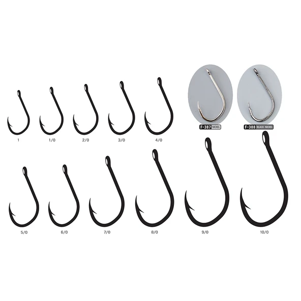 Sasame F-387 Kamikaze Serisi Olta İğnesi İğne No : 3-0 - Resim 2