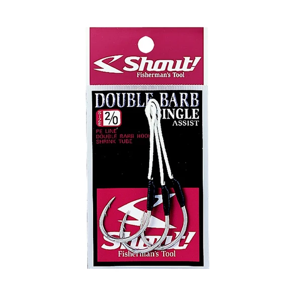 Shout Double Barb Assist İğne İğne No : 4-0 ürün görseli 1