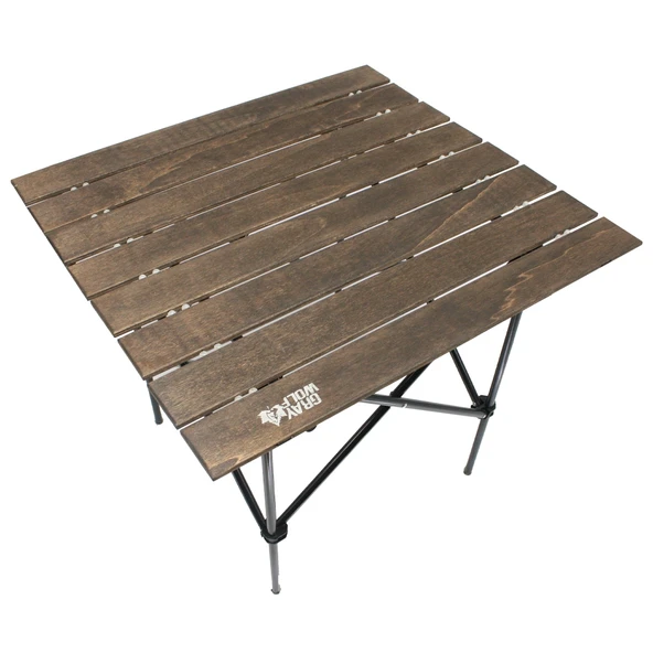 Gray Wolf Ahşap Katlanır Kamp Masası - Resim 2