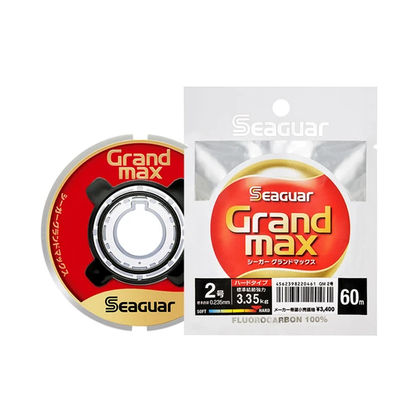 Seaguar Grandmax Hard %100 FC 60m Leader Misina Kalınlık (mm) : 0,10mm ürün görseli 1