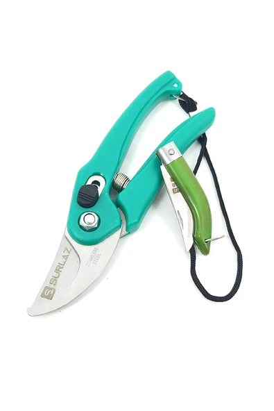 Budama Makası Narenciye Makası Mini Bıçak Set Ergonomik Sap