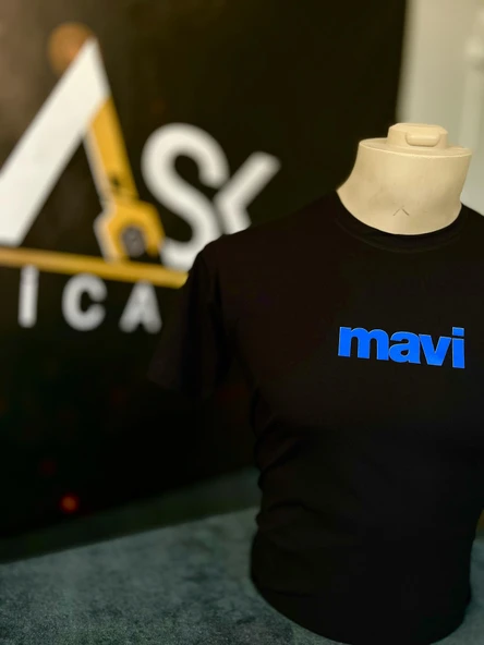 ASK-COTTON PENYE UNİSEX MAVİ DESENLİ ürün görseli