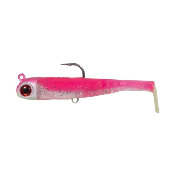 Seabor Lily Shad 2+1 11cm 60gr Silikon Yem Renk : Pink UV ürün görseli 1