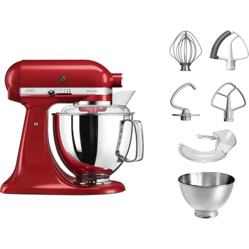 KitchenAid Artisan Stand Mikser 4.8 L- 5KSM175PSEER - Empire Red - Resim 3
