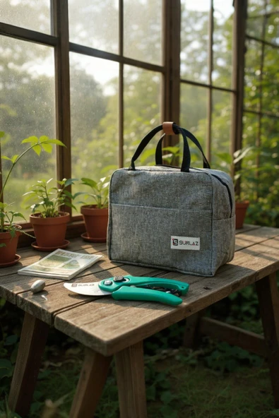 Surlaz Budama Makası Seti, Gri Taşıma Çantası ile, Profesyonel Bahçe Aletleri - 2