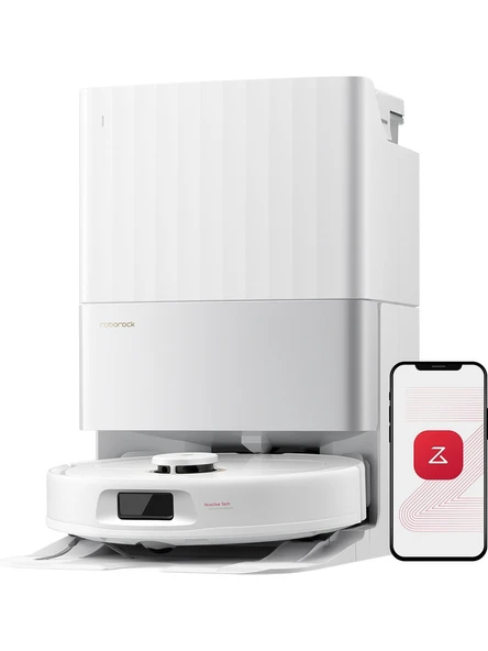 Roborock Qrevo C Akıllı Robot Süpürge Beyaz