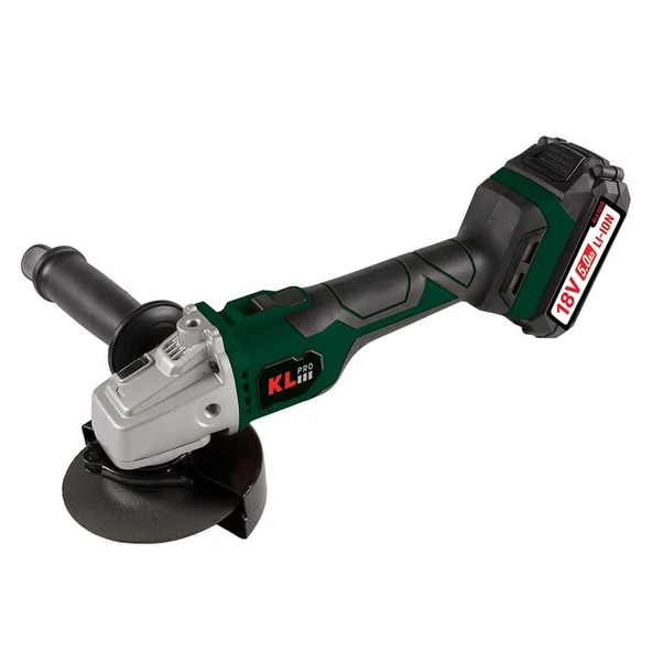 KLPro 18V 2.0 AH 115 MM Akülü Avuç Taşlama Kömürsüz Motor KLAT18BS-20 ürün görseli