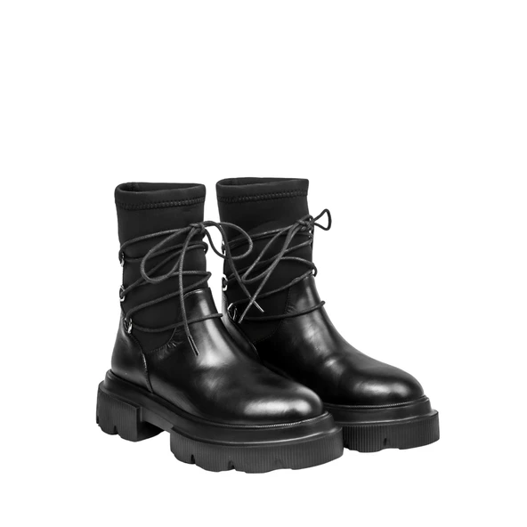 Fhoes 268641 Hakiki Deri Kadın Postal  Bot - Resim 2