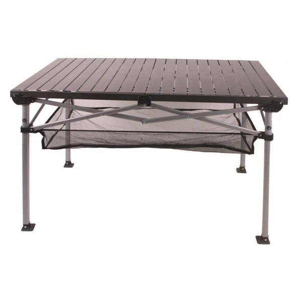 XXL Alüminyum Katlanır Masa 118 x 70 x 70 Cm Kamp Piknik Balkon Bahçe Masası ürün görseli 1