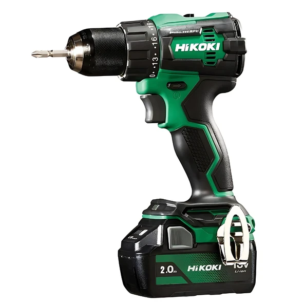 Hikoki18V 2.0 AH  AKÜLÜ DARBELİ MATKAP VİDALAMA DV18DE-2.0 - 4