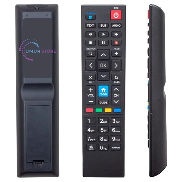 Tivibu Home+Tv Apps Tuşlu Uydu Alıcı Kumandası