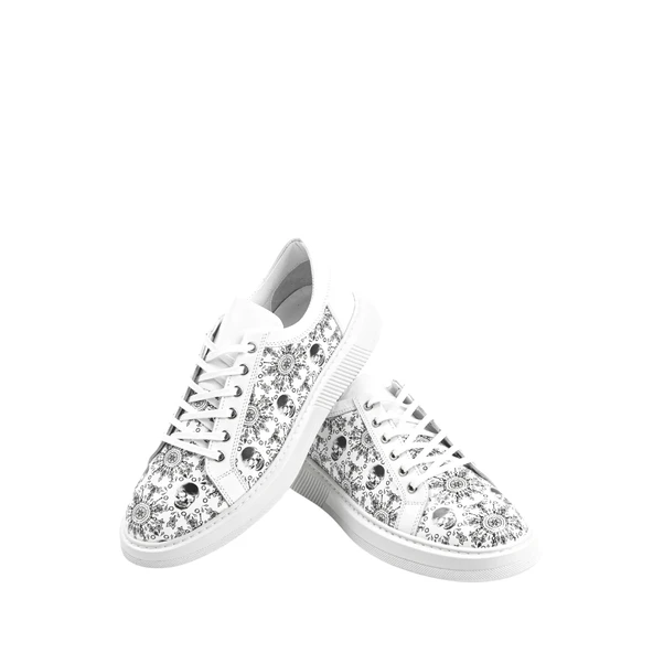 Fhoes 2614158  Hakiki Deri Erkek Sneaker Ayakkabı - Resim 4