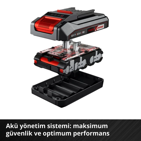 Einhell 18V 2,5 Ah PXC Starter Kit, Akü & Şarj Cihazı - Resim 6