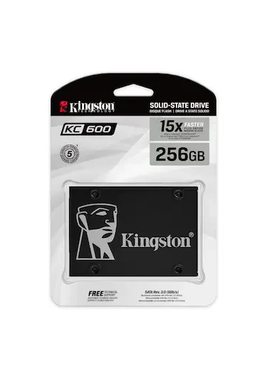 Kingston KC600 SKC600/256G SATA 3.0 2.5" 256GB SSD