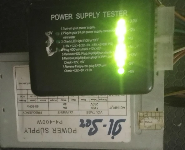 2.EL ÇALIŞAN KASADAN ÇIKMA 400W İL-SER POWERSUPPLY - 4