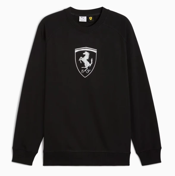 Puma Ferrari Tonal Shield CN 632788-01 Erkek Sweatshirt ürün görseli 1