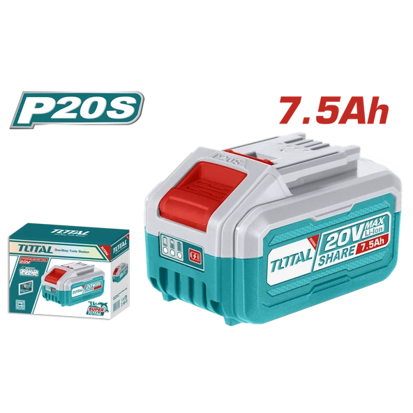 TOTAL 7.5 AH 20V LİON BATARYA TFBLI2075 ürün görseli