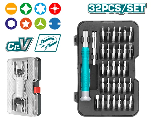 Total Hassas Tornavida Seti (32 Parça) THT250PS0321 - 1