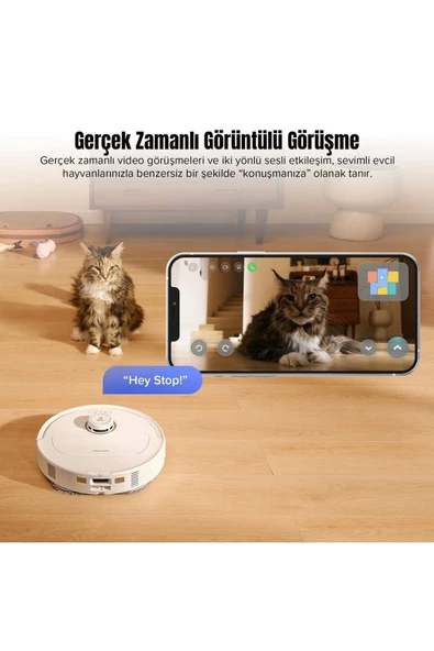 Roborock Qrevo MaxV Çöp İstasyonlu Akıllı Robot Süpürge - Resim 7