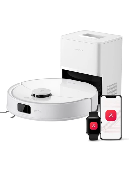 Roborock Vacuum Q8 Max Pro Plus Robot Süpürge Beyaz