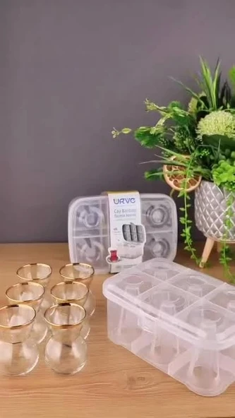 Çay Bardağı Taşıma Kutusu - 3