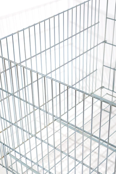 Katlanabilir Tel Teşhir Sepeti - Resim 3