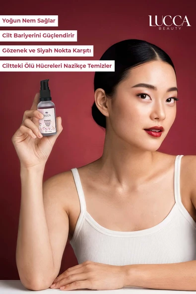 GlowFusion AHA-BHA Serum 30 ml - Peeling Etkili , Hyaluronik Asit, Allantoin ve Glikolik İçeren Cilt Serumu - 5