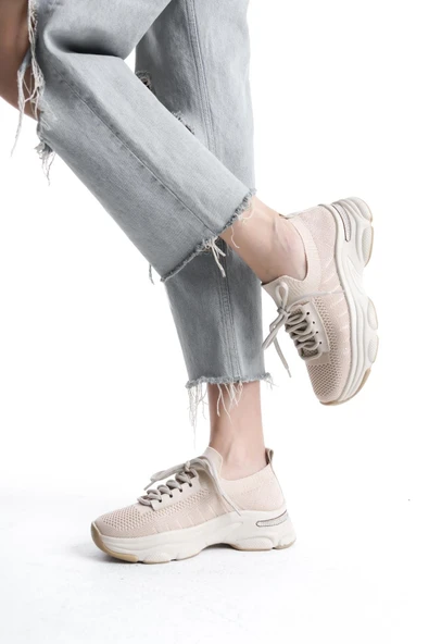 Kadın Rocco Ten Triko Spor Ayakkabı & Sneaker