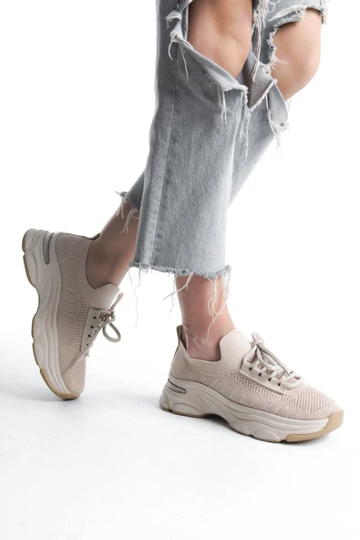 Kadın Rocco Ten Triko Spor Ayakkabı & Sneaker - 2