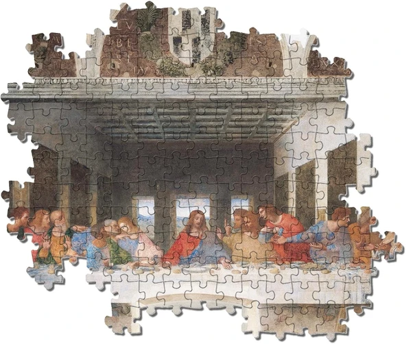 Clementoni 1000 Parça Museum Collection Yetişkin Puzzle 31447 Leonardo The Last Supper - 2