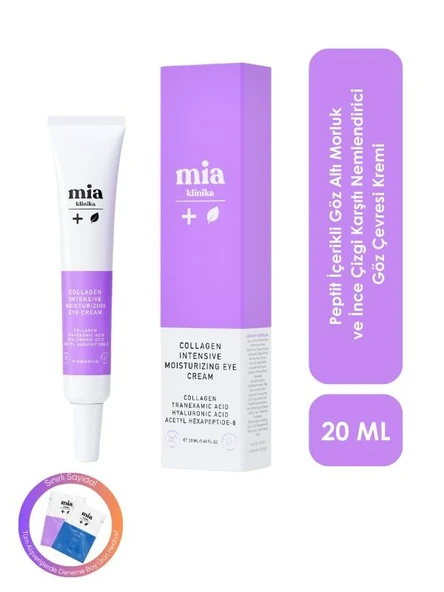MİA KLİNİKA LEKE VE ÇİZGİ ONARICI PEPTİT İÇEREN GÖZ ÇEVRESİ BAKIM KREMİ 20 ML