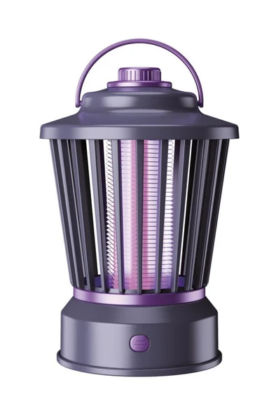 Torima SSK-12 Siyah Şarjlı Uv Işıklı Elektrikli Sivrisinek Öldürücü Lamba Sinek Kovucu Sineksavar - Resim 2