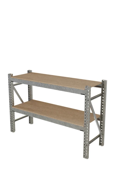 Ağır Yük Rafı Çalışma Tezgahı 2'li H1200 - Resim 2