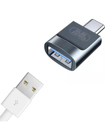 SUBZERO CNR40 TYPE-C OTG CEVIRICI USB 3.0 6A - 1