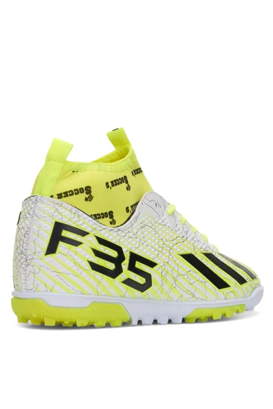 Erkek Çocuk Halısaha Çoraplı Çivisiz Futbol Spor Ayakkabısı F35HS - 7