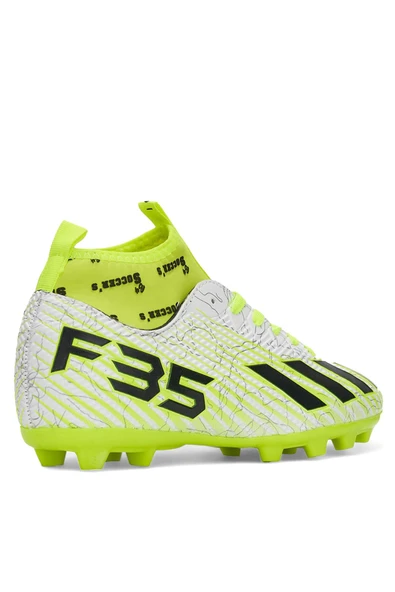 Erkek Çocuk Halısaha Kranpon Çoraplı Çivili Futbol Spor Ayakkabısı F35KR - 3