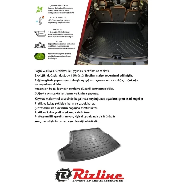 Mini Countryman U25 Ev 2024 Sonrası 3D Bagaj Havuzu | Elektrikli - 2