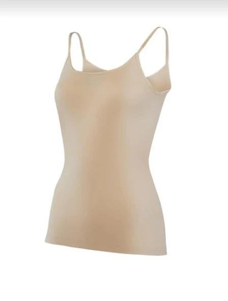 YILDIZ 2247 KADIN MODAL SÜPER İNCE İP ASKILI ATLET TEKLİ - Resim 2