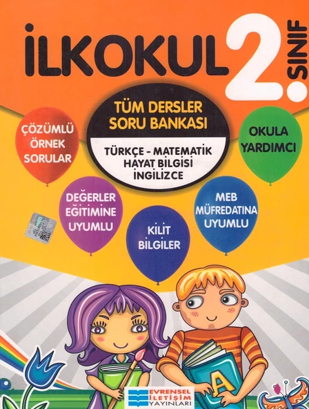EVRENSEL 2.SINIF TÜM DERSLER SORU BANKASI