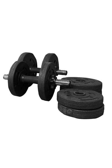 PROFORCE PLASTİK DAMBIL SET 20 KG DBS20C - 1